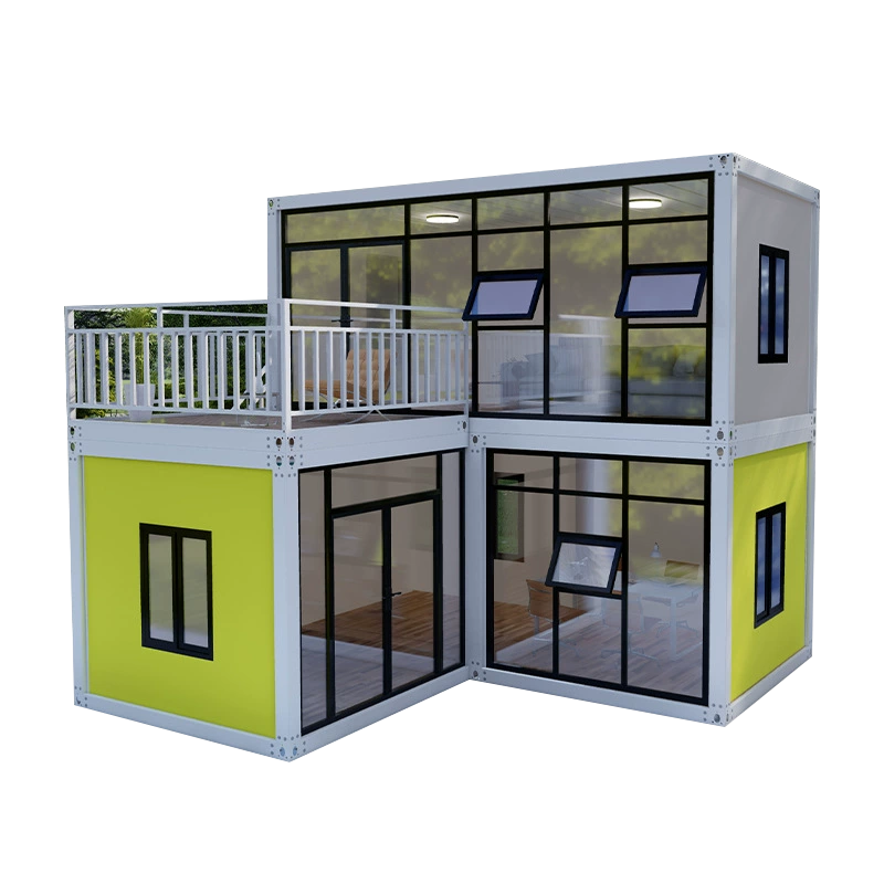 ফায়ারপ্রুফ রক উল স্যান্ডউইচ প্যানেল কন্টেইনার হাউস