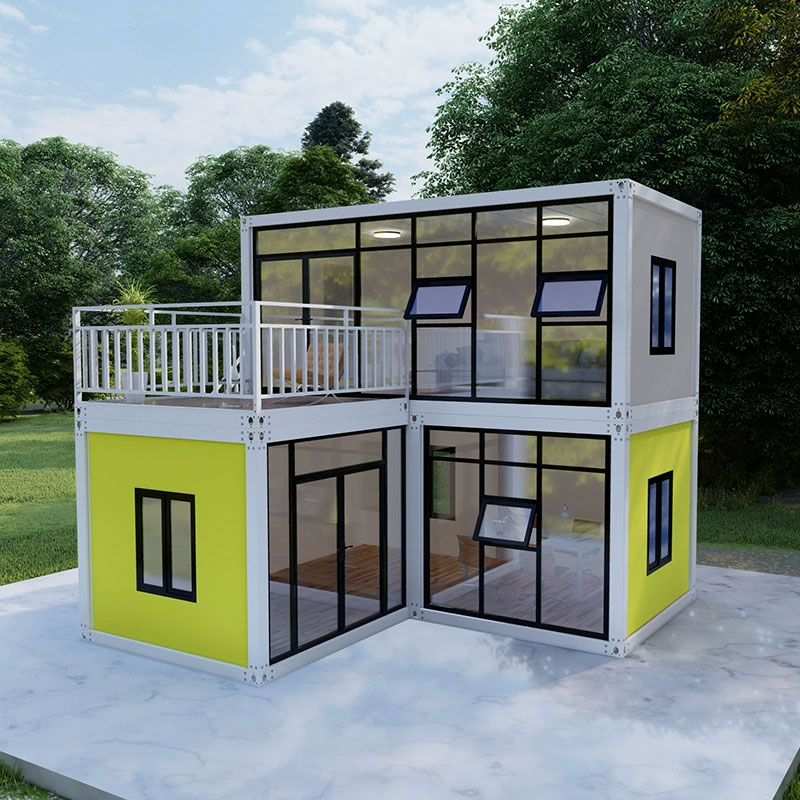 ফায়ারপ্রুফ রক উল স্যান্ডউইচ প্যানেল কন্টেইনার হাউস