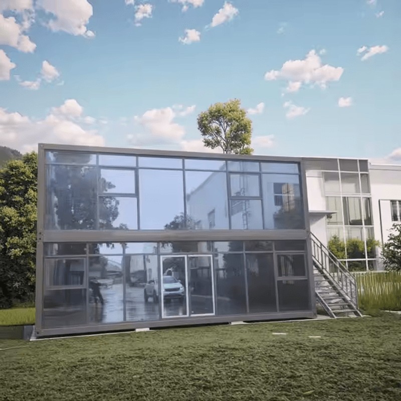 ডাবল গ্লাসড সান রুম এক্সপান্ডেবল প্রিফ্যাব কন্টেইনার হাউস/বাড়ি ডাবল গ্লাসড সান রুম এক্সপান্ডেবল প্রিফ্যাব কন্টেইনার হাউস/বাড়ি