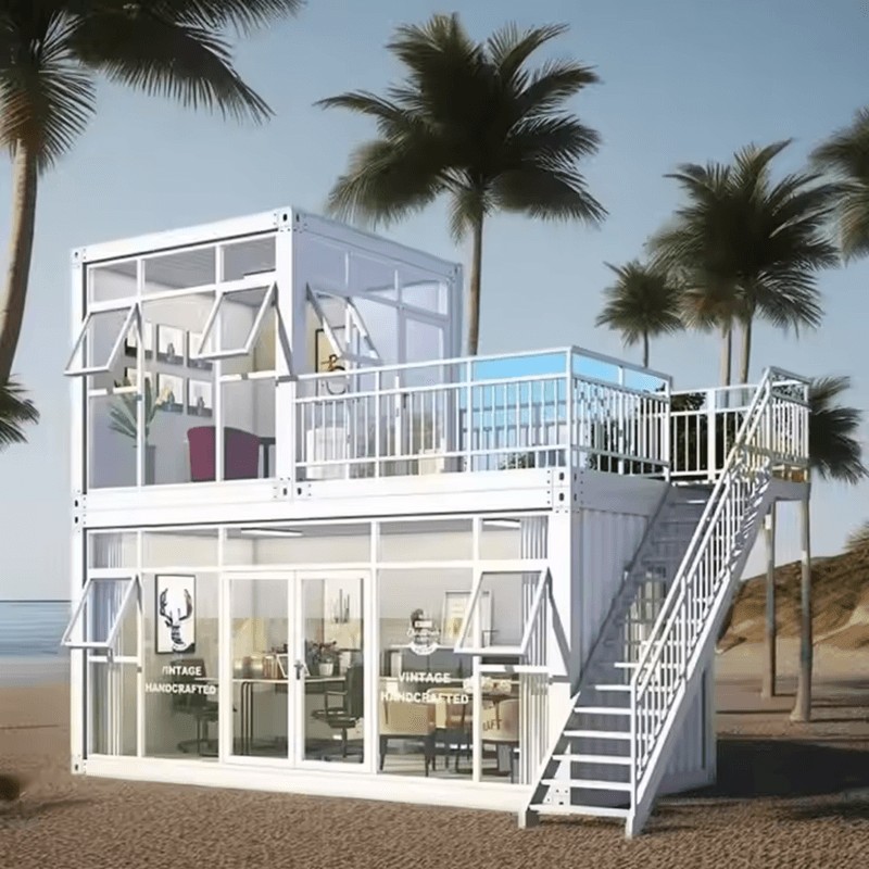 ডাবল গ্লাসড সান রুম এক্সপান্ডেবল প্রিফ্যাব কন্টেইনার হাউস/বাড়ি ডাবল গ্লাসড সান রুম এক্সপান্ডেবল প্রিফ্যাব কন্টেইনার হাউস/বাড়ি