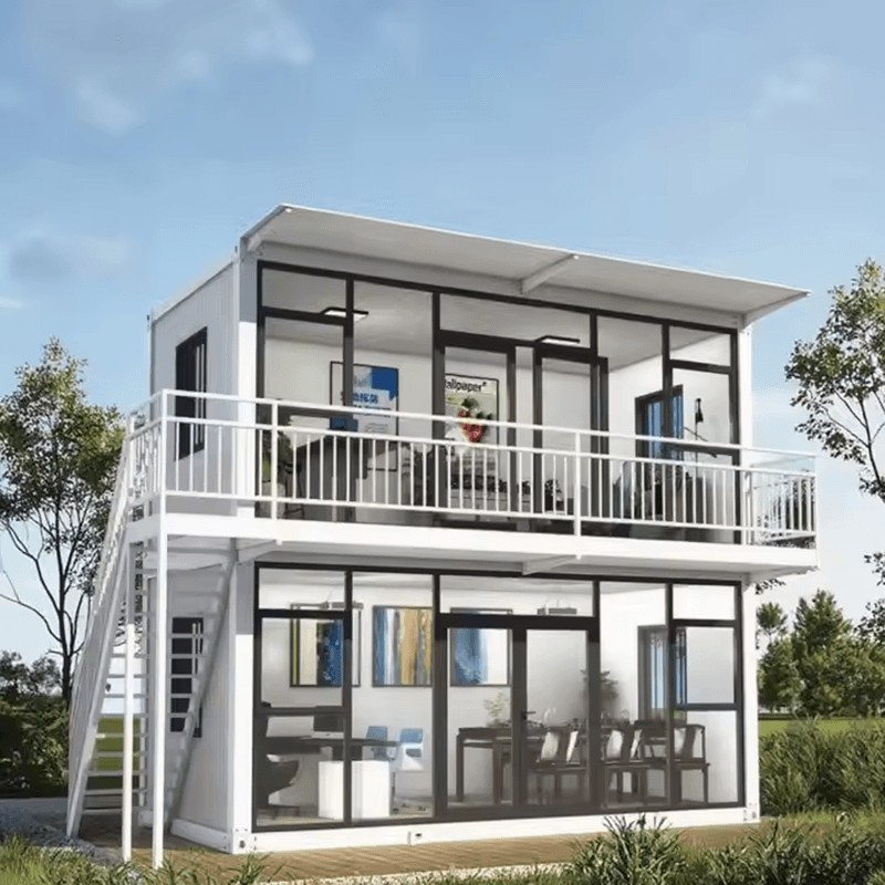 ডাবল গ্লাসড সান রুম এক্সপান্ডেবল প্রিফ্যাব কন্টেইনার হাউস/বাড়ি ডাবল গ্লাসড সান রুম এক্সপান্ডেবল প্রিফ্যাব কন্টেইনার হাউস/বাড়ি