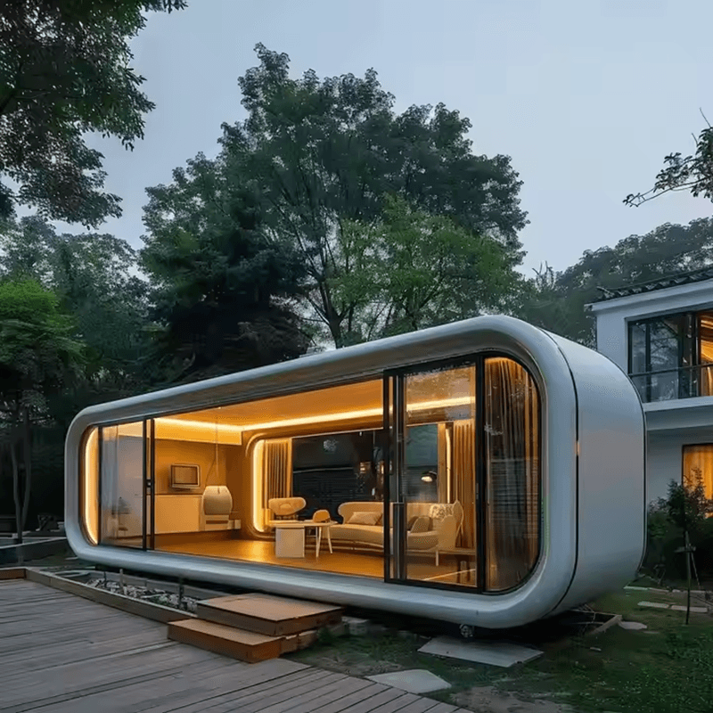 স্পেস ক্যাপসুল মোবাইল হাউস মডুলার কন্টেইনার ঘর স্পেস ক্যাপসুল মোবাইল হাউস মডুলার কন্টেইনার ঘর