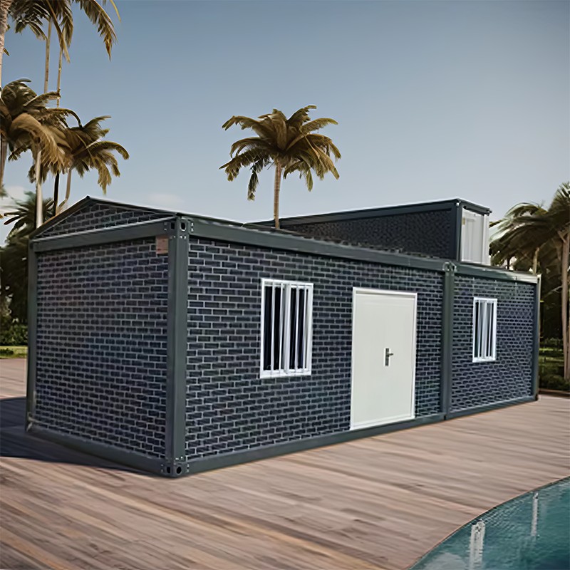 Gable ছাদ কন্টেইনার হাউস Gable ছাদ কন্টেইনার হাউস